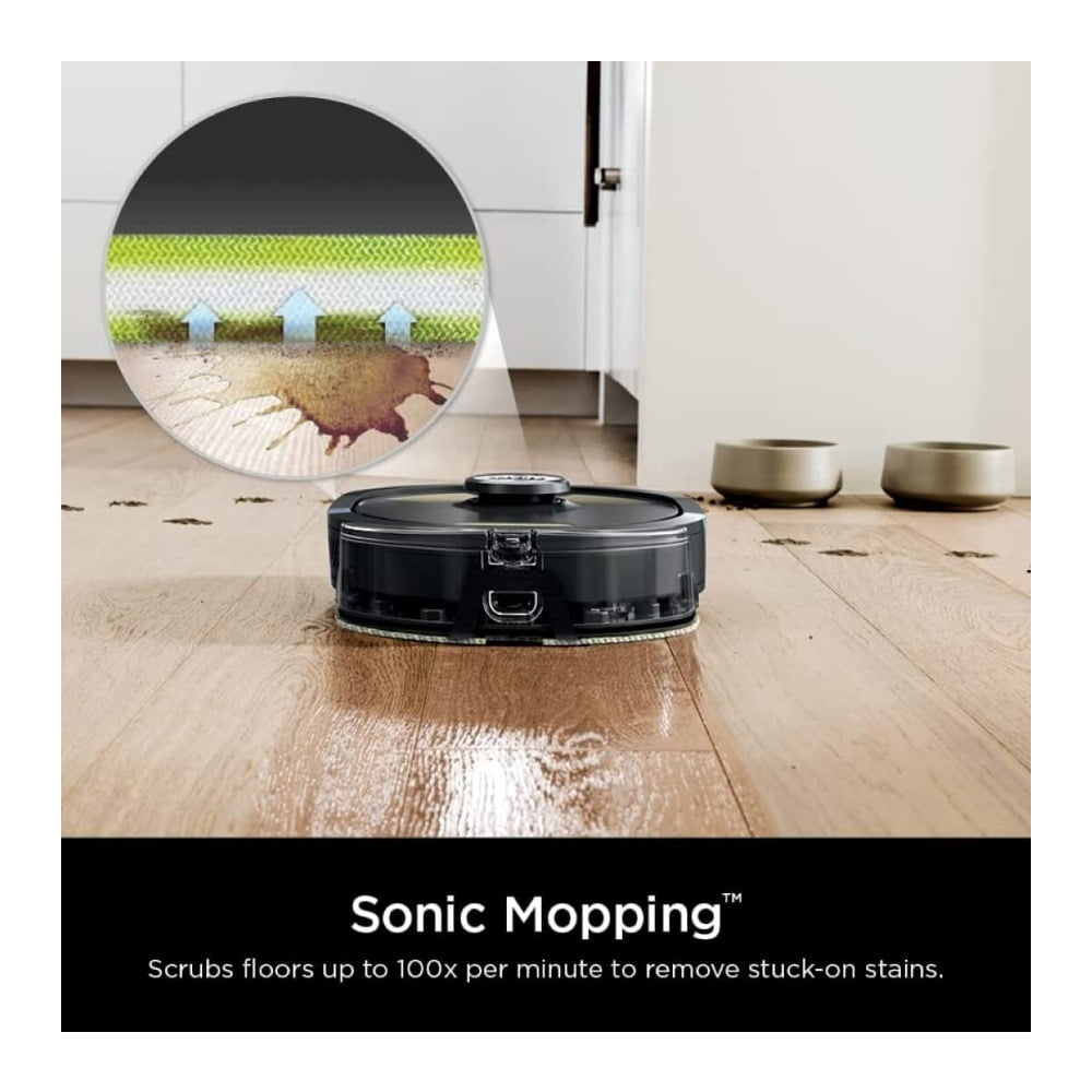Open Box Shark AI Ultra 2-in-1 Robot Vacuum & Mop with Sonic Mopping, Matrix Clean