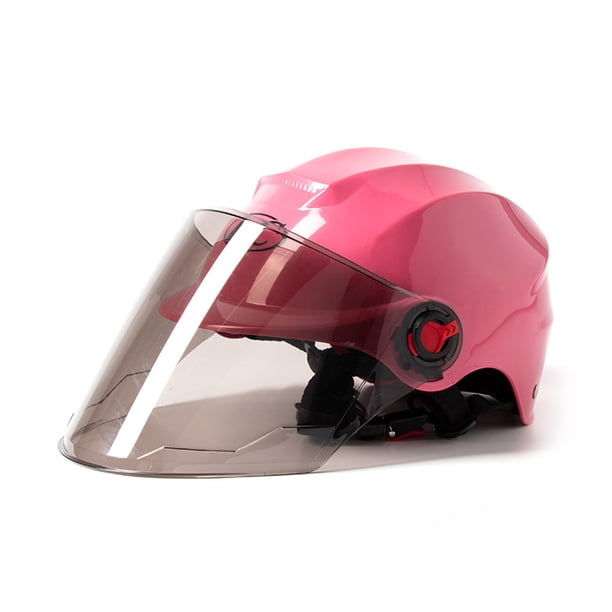 Sonducket Lentes a prueba de sol y equipo de ciclismo Equipo de ciclismo resistente a colisiones para exteriores Casco de ciclismo para Ciclismo Montar rosa oscuro
