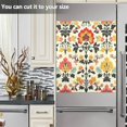 thumbnail image 3 of Yayeee Magnetic Dishwasher Cover for The Front Decoration Home Kitchen Machine Sticker Protector, Beige Floral, 3 of 6