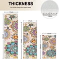 thumbnail image 4 of Pioneer Flower Floral Print Pattern Kitchen Rugs Sets Of 3,Kitchen Runner Rugs Non Skid Washable,Decorative Kitchen Floor Mats for Kitchen,Sink,Laundry,17"x30"+ 17"x47" + 17"x59", 4 of 6