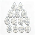 thumbnail image 2 of Beginner-Friendly DIY Heirloom Oval Embroidery Ornament Kit Collection Handmade Christmas Embroidery Craft Kit for Holiday Decor Gift and Creative Home Display (angel), 2 of 7