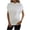 White, variant on Fartey Womens Fuzzy Sweater Vest Dressy Casual Fall Winter Cap Sleeve Sweater Soft Comfy Solid Color Mock Neck Pullover Tops Loose Fit Lightweight Sweaters