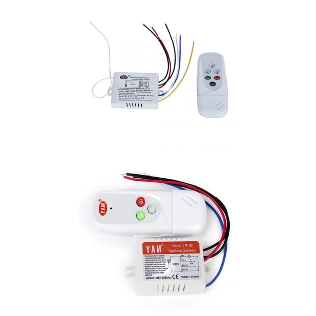 3 Vías Inalámbrico + 1 Vías En La Pared / De La Lámpara De La Luz Interruptor Equipo De Control Remoto jinwen none