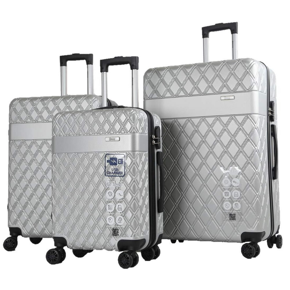 Mirage Luggage Mirage Diva ABS Luggage Sets Hardside 360 Spinner