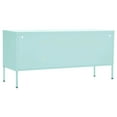 thumbnail image 3 of vidaXL TV Cabinet Stand - Mint Steel, 105x35x50 cm, 3 of 5
