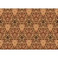 thumbnail image 1 of Ahgly Company Tapis Rectangulaire d'Intérieur Lavable en Machine Rouge Brun Transitionnel, 4 Pieds x 6 Pieds, 1 of 7