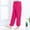 Hot Pink, variant on Eltusu Girls Sports Sweatpants, Casual Loose Cotton Elastic Waist Jogger Pants Pink Size 14-16 T