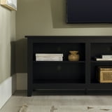 Woven Paths Open Storage TV Stand for TVs up to 80