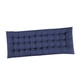 thumbnail image 2 of Cojín para silla de patio con respaldo alto, grueso, cómodo, mullido, relajante, fácil de Azul oscuro, 2 of 9