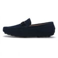 thumbnail image 4 of Men's Casual Loafers Slip On Leather Shoes Male Lightweight Driving Shoes Moccasins Classic Penny Loafer Flats Boat Shoes Outdoor Walking Shoes, 4 of 15
