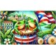 thumbnail image 2 of Bandera de rana coquí de Puerto Rico, telón de fondo para decoración de fiestas, fondo para fotografía de fiestas, 71 x 43 pulgadas, letrero para porche interior y exterior para cumpleaños, 2 of 8