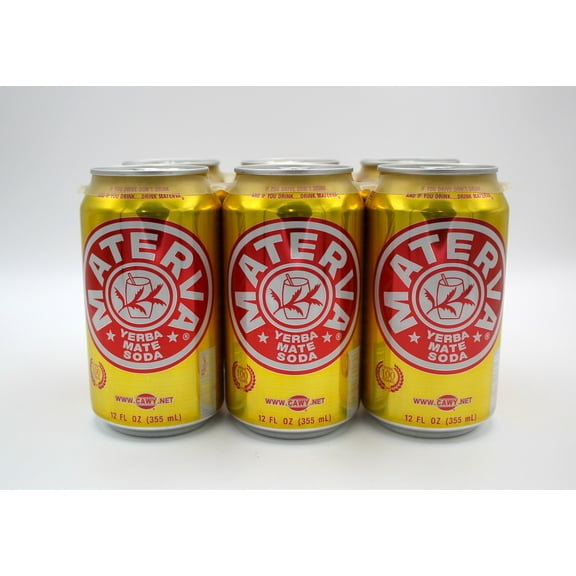 Materva Yerba Mate Soda, 6pk 12 fl oz