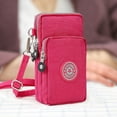 thumbnail image 3 of Xingzhi Unisex Handbag For All Occasions Convenient And Stylish Pouch Durable Spacious Rose Red 1Set, 3 of 6