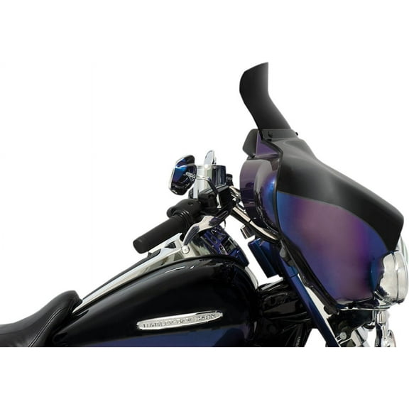 Dark Smoke 6.5" Spoiler-Style Windshield for Memphis Shades Batwing Fairing