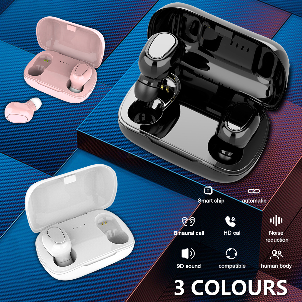 Willstar Bluetooth 5.0 Headset TWS Wireless Earphones Stereo Earbuds with Charging Box - image 4 of 10