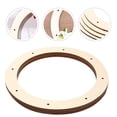 thumbnail image 6 of HERFIER 2Pcs Chic Wood Crafts Wreath Frames DIY Wreath Hoops Practical Wreath Making Rings 11.4x11.4x0.16in, 6 of 8