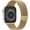 Champagne gold, variant on Compatible with Apple Watch Band Series 10, Ultra 2, SE, Ultra 9 8 7 6 5 4 38mm 40mm 41mm 42mm 44mm 45mm 46mm 49mm Women and Men, Stainless Steel Mesh Loop Magnetic Clasp Replacement for iWatch Bands