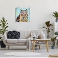 thumbnail image 2 of Street Style Modern Owl Animals & Insects Painting Gallery Wrapped Canvas Print Wall Art, 2 of 7