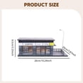 thumbnail image 5 of Vitrina para maquetas de coches a escala 1/64, caja de almacenamiento para coches de juguete, diorama, decoración de accesorios fotográficos, adorno, Estilo B, 5 of 5