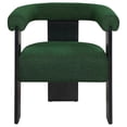thumbnail image 3 of Ramona Boucle Upholstered Accent Side Chair Taupe and Black, 3 of 4