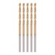thumbnail image 1 of 5uds Helicoidales Brocas 1,5mm Titanio Revestido (HSS-E) M42 Alta Velocidad Acero 8% Cobalto Recto Vástago para Inoxidable Acero Aluminio Aleación Metal, 1 of 5