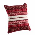 thumbnail image 1 of MAT The Basics CUSABRRED242400 Coussins Carrés Rouges Abramo&44; 24 x 24 Po., 1 of 1