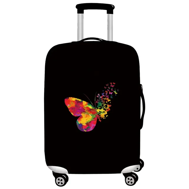Housse de Protection pour Bagages Accessoires de Voyage Valise Anti-Poussière Résistante à l'Usure Série Papillon Étui de Protection Mode 2024 8Butterfly012 m