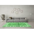 thumbnail image 3 of Ahgly Company Indoor Rectangle Oriental Emerald Green Traditional Area Rugs, 5' x 7', 3 of 4