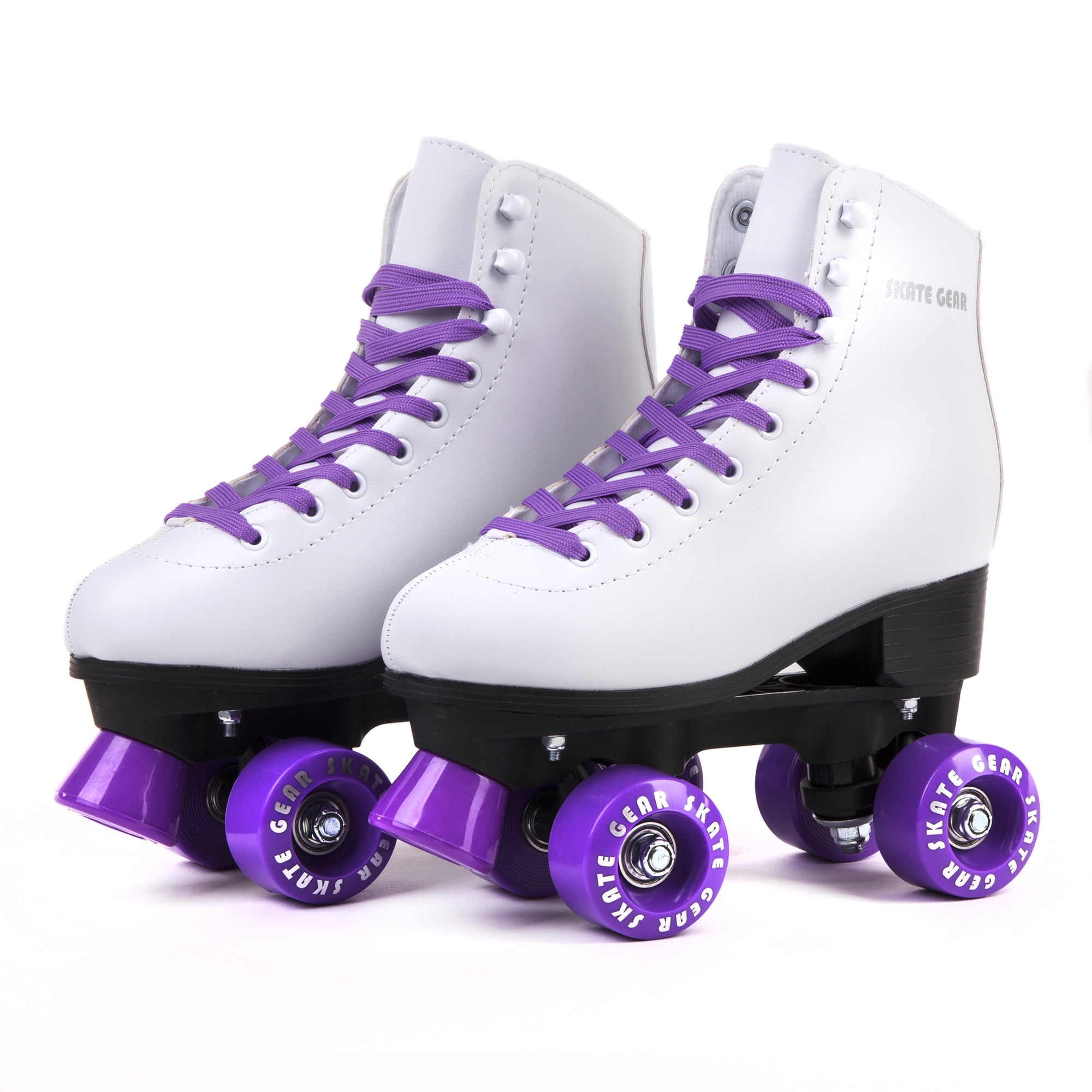 curso Tristemente en términos de Skate Gear Extra Support Quad Roller Skates, Holiday Gift for Adults  (Purple, Women's 5 / Youth 4) - Walmart.com