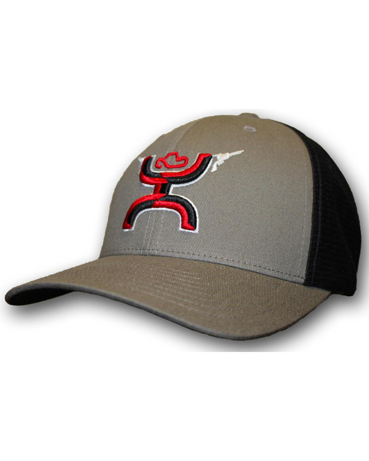 Hooey Men's Hooey Golf Striker Flexfit Hat 1007Gybk