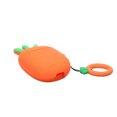 thumbnail image 4 of Funda para auriculares tipo concha de zanahoria de la serie de frutas 3D de dibujos animados lindo portátil, 4 of 8