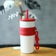 thumbnail image 1 of pstuiky Vaso de agua a prueba de quemaduras|vaso de agua con pajita de plástico resistente al calor|vaso de agua para barra de hielo, 1 of 6