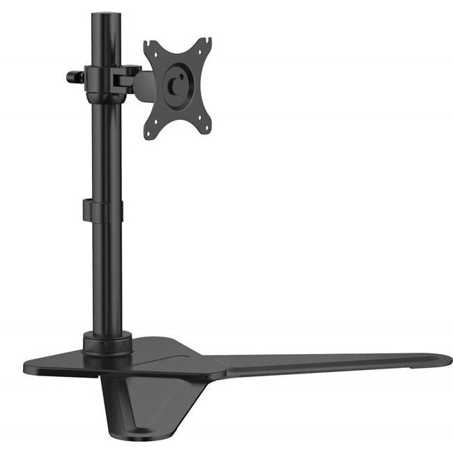 Free Standing Single Monitor Mount LCD Desk Bracket 10"30" Inch PC