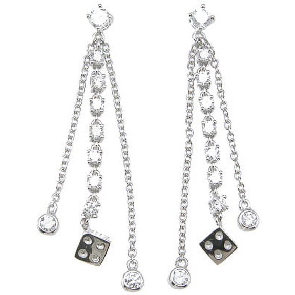 Silver Earrings Makes Unique Birthday Gift For Girlfriend, Fashion Sterling Silver Earrings