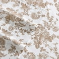 thumbnail image 6 of Betsey Johnson Garden Toile Brown Twin Sheet Set, 6 of 10