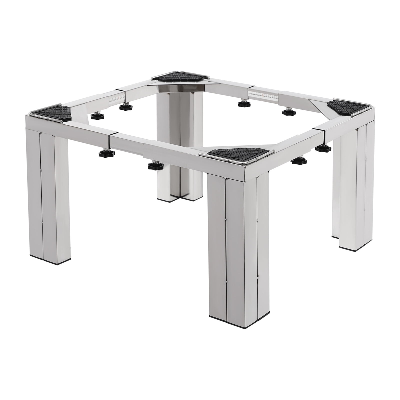 LINJH Universal Washing Machine Pedestal Adjustable Laundry Pedestal Dryer Stand