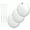 White, variant on IC ICLOVER [2 Pack] Bluetooth Smart Tracker Tag Pet Key Luggage Air Tracker Finder Works with Apple Find My (iOS Only), Black
