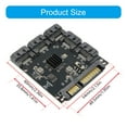 thumbnail image 3 of 5 Port SATAs Expansion Hubs With Port Multipliers Support For Multiple Drive Connectivities And Fast speed Data Transfer, 3 of 8