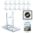 thumbnail image 1 of Book Display Stand, Acrylic Stands for Display Comic Book Holder Magazine Postcard Art DVD Album Wallet, 12 Pcs, 1 of 8