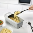 thumbnail image 2 of Microwave Noodles Pasta Cooker With Strainer Eco-Friendly Plastic Spaghetti Vegetable Steamer Dishwasher Kitchen Accessories New, 2 of 6