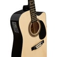 thumbnail image 7 of Rogue RA-090 Dreadnought Cutaway Acoustic-Electric Guitar Natural, 7 of 7