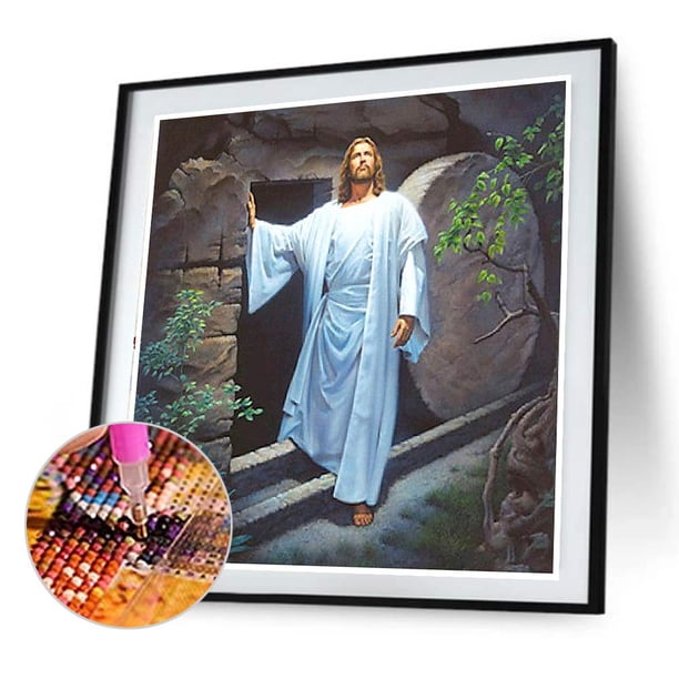 Cuadros Decorativos 5D bricolaje completo taladro diamante pintura Jesús bordado mosaico artesanía Kits decoración Sywqhk Nuevos Originales