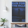 thumbnail image 5 of Tate McRae RUN FOR THE HILLS Poster Poster Cool Artworks Painting Wall Art Canvas Prints Hanging Picture Home Decor Posters Gift 24x36inch(60x90cm), 5 of 6