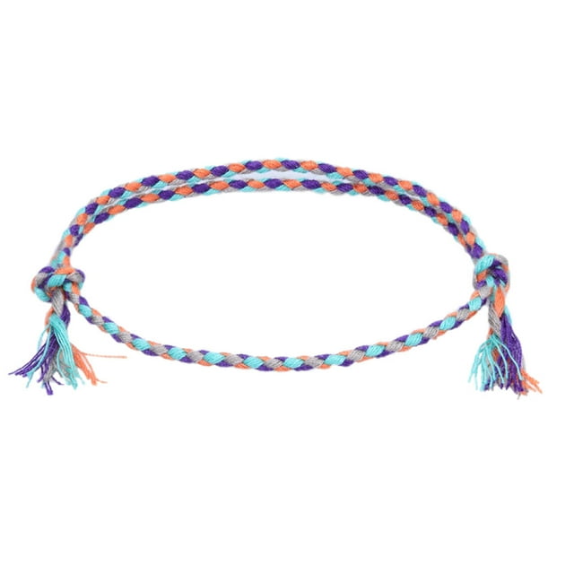 Minnieouse trenzada de punto, joyería estética ajustable, cordón de punto, pulseras bohemias de ganchillo, regalo, accesorios para chicas Ropa, zapatos y accesorios Miscelánea tipo 28 Minnieouse AP010277-28