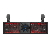 BOSS Audio Systems SB18BRGB ATV UTV Sound Bar System - 18 inches Wide, IPX5 Rated Weatherproof