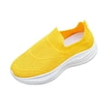 thumbnail image 2 of Bkhluea Women Knit Slip On Walking Shoes Lightweight Comfortable Footwear For Daily Travel Outdoor Activities, 2 of 7