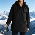 thumbnail image 6 of Womens Jackets and Outerwear Hooded Lightweight with Pockets for Travel Walking, 6 of 9