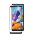 thumbnail image 3 of ZIZO TEMPERED GLASS Screen Protector for Samsung Galaxy A21 Full Glue Clear Screen Protector with Anti Scratch and 9H Hardness - Black, 3 of 3