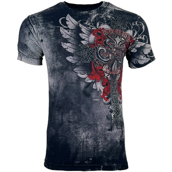 Xtreme Couture By Affliction Men's T-shirt Salvation Black