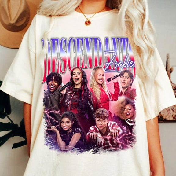 Descendants Zombies Shirt, Descendants Zombies Worlds Collide Tour Oufit, Trending Tee, Disneyland Vacation Trip Gift 2025